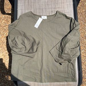 Army Green NWT Blouse